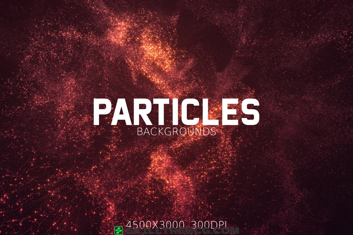 Abstract Particles Background（088274）-技能树